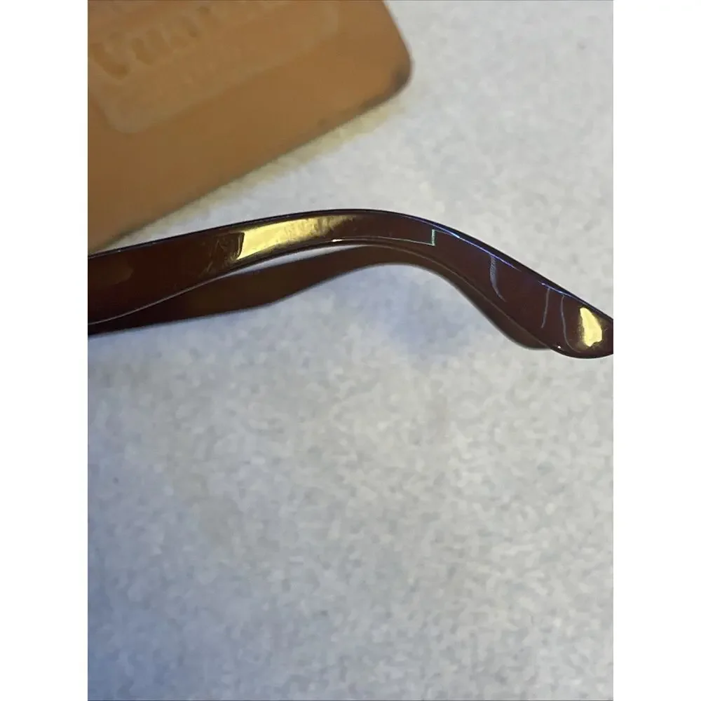Vintage 1980s Vuarnet 006 Skilynx Acier Sunglasses Brown Pouilloux France
